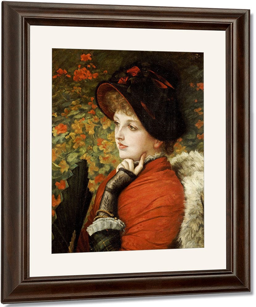 Type Of Beauty By James Tissot Fine Art Print