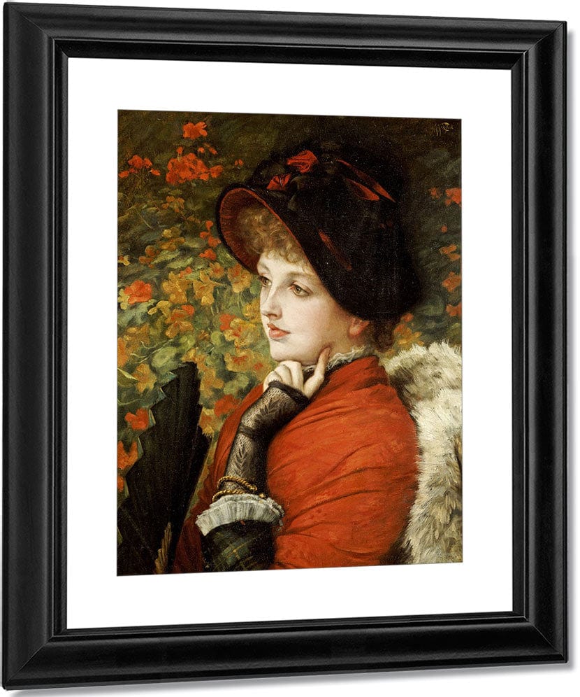Type Of Beauty By James Tissot Fine Art Print