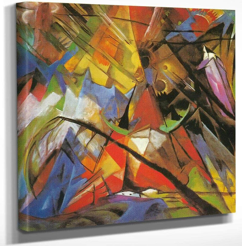 Tyrol By Franz Marc Fine Art Print