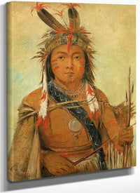 Ud Je Jock, Pelican, A Boy By George Catlin Fine Art Print