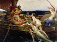 Ulysses By And By The By Sirens By James Draper Herbert Fine Art Print