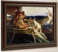 Ulysses By And By The By Sirens By James Draper Herbert Fine Art Print