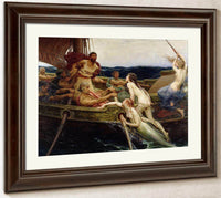 Ulysses By And By The By Sirens By James Draper Herbert Fine Art Print