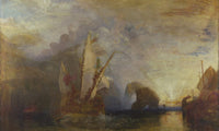Ulysses Deriding Polyphemus   Homer's Odyssey By Joseph Mallord William Turner Fine Art Print