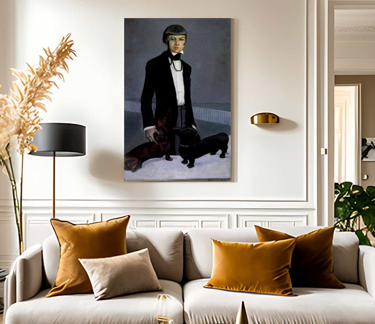 Una Troubridge 1924 By Romaine Brooks Fine Art Print