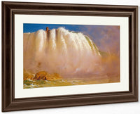 Under Niagra By Frederic Edwin Church Fine Art Print