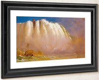 Under Niagra By Frederic Edwin Church Fine Art Print