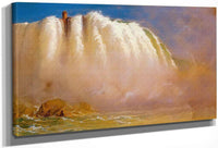 Under Niagra By Frederic Edwin Church Fine Art Print