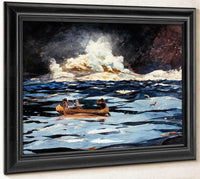 Under The Falls The Grand Discharge By Winslow Homer Fine Art Print