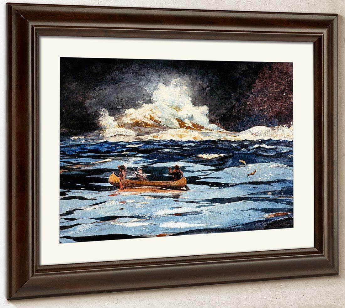 Under The Falls The Grand Discharge By Winslow Homer Fine Art Print