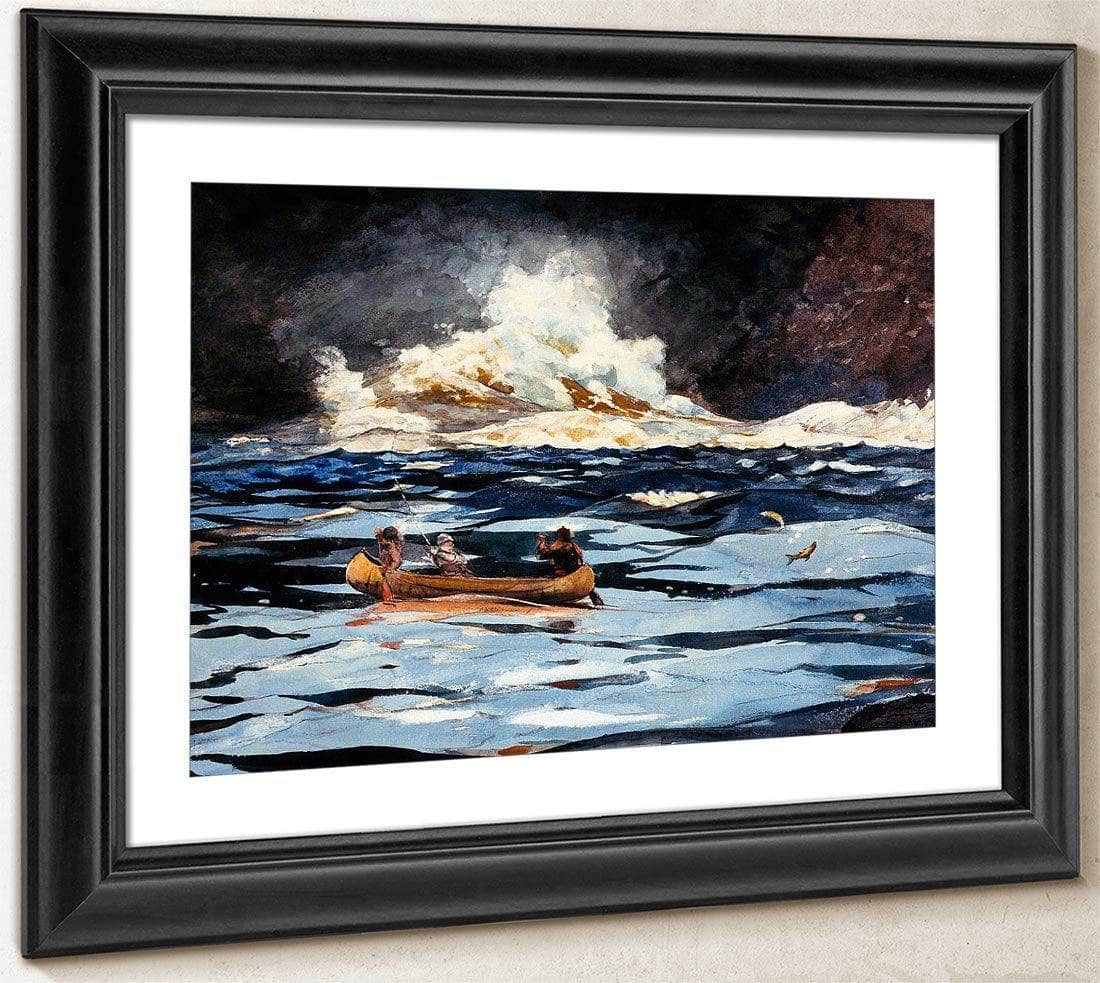 Under The Falls The Grand Discharge By Winslow Homer Fine Art Print