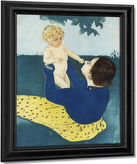 Under The Horse Chestnut Tree By Mary Cassatt Fine Art Print