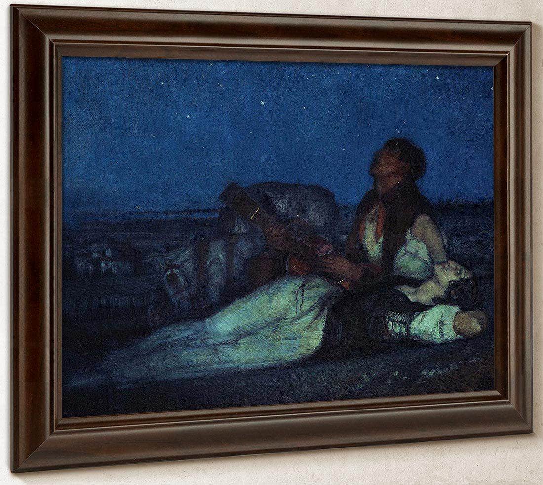 Under The Stars (1915) By Federico Beltran Masses Fine Art Print