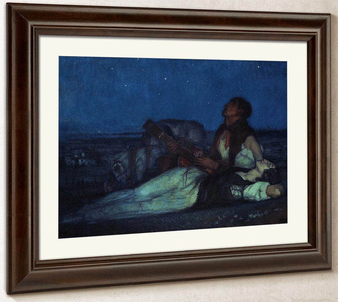 Under The Stars (1915) By Federico Beltran Masses Fine Art Print