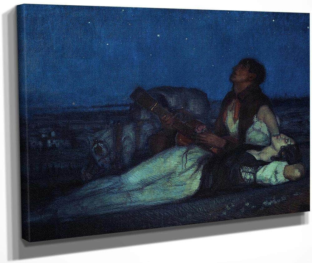 Under The Stars (1915) By Federico Beltran Masses Fine Art Print