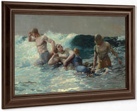 Undertow 1886 By Winslow Homer Fine Art Print