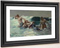 Undertow 1886 By Winslow Homer Fine Art Print