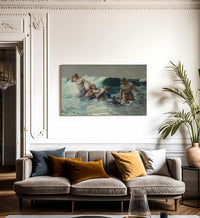 Undertow 1886 By Winslow Homer Fine Art Print