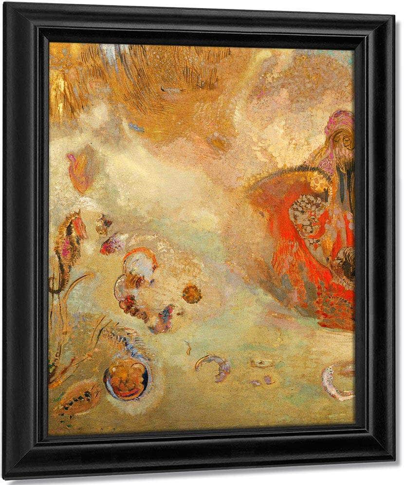 Underwater Vision By Odilon Redon Fine Art Print