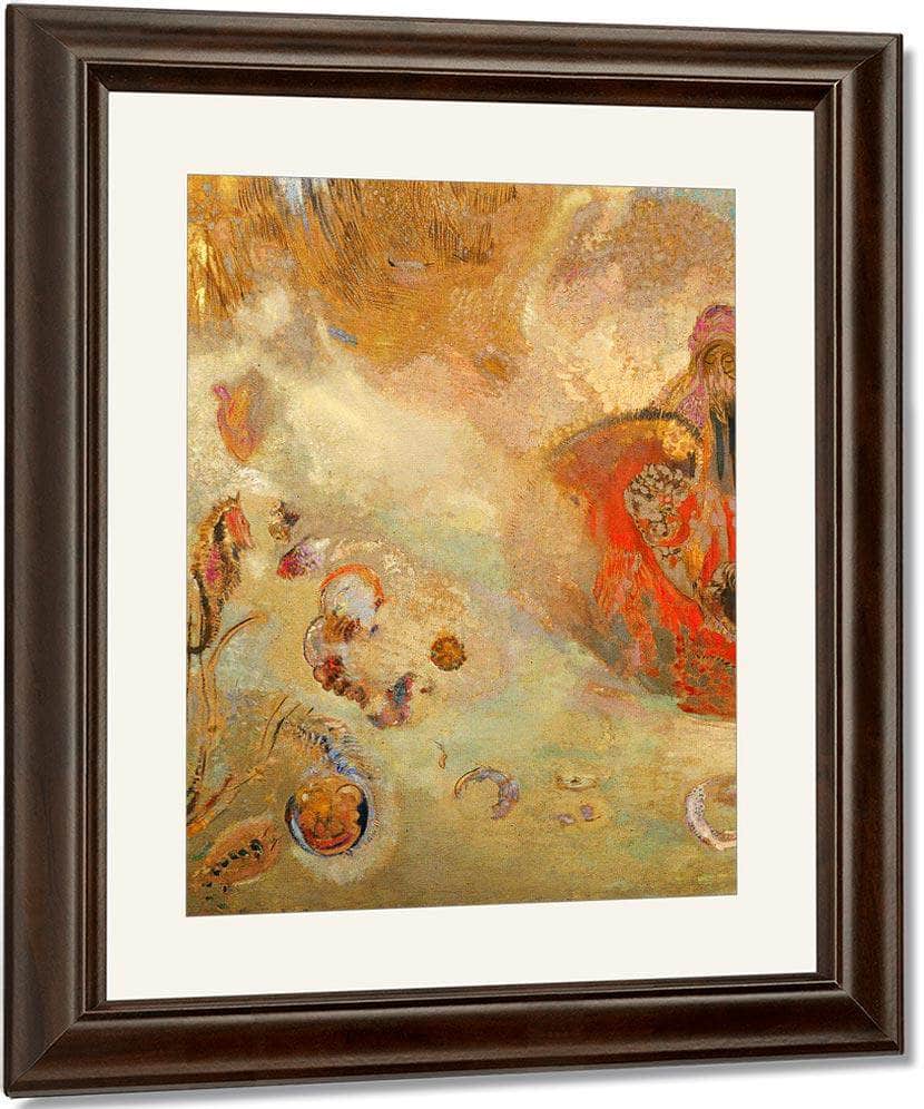 Underwater Vision By Odilon Redon Fine Art Print