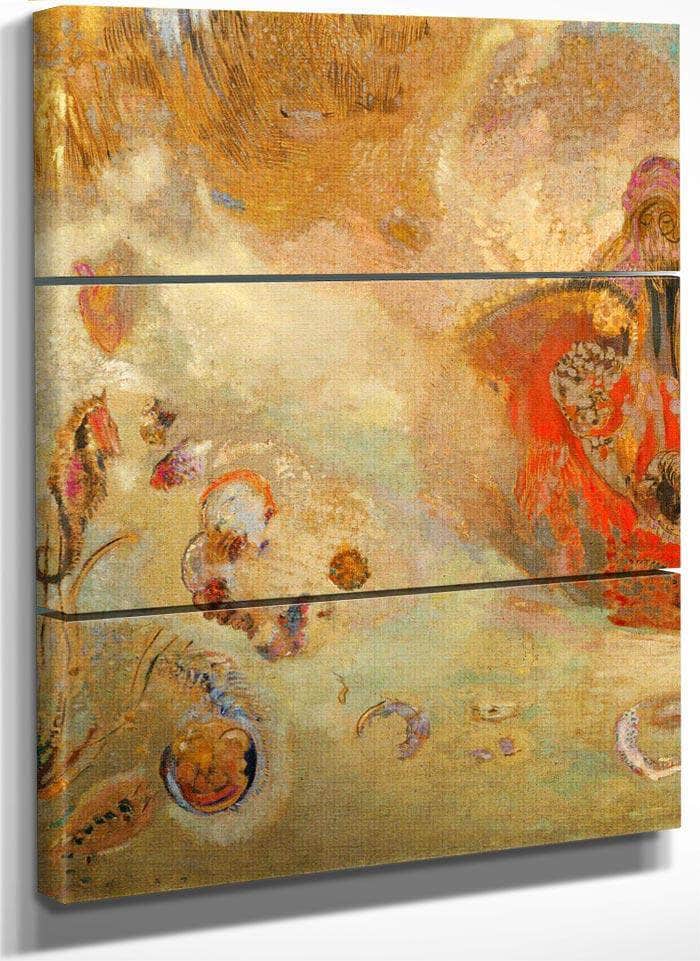 Underwater Vision By Odilon Redon Fine Art Print