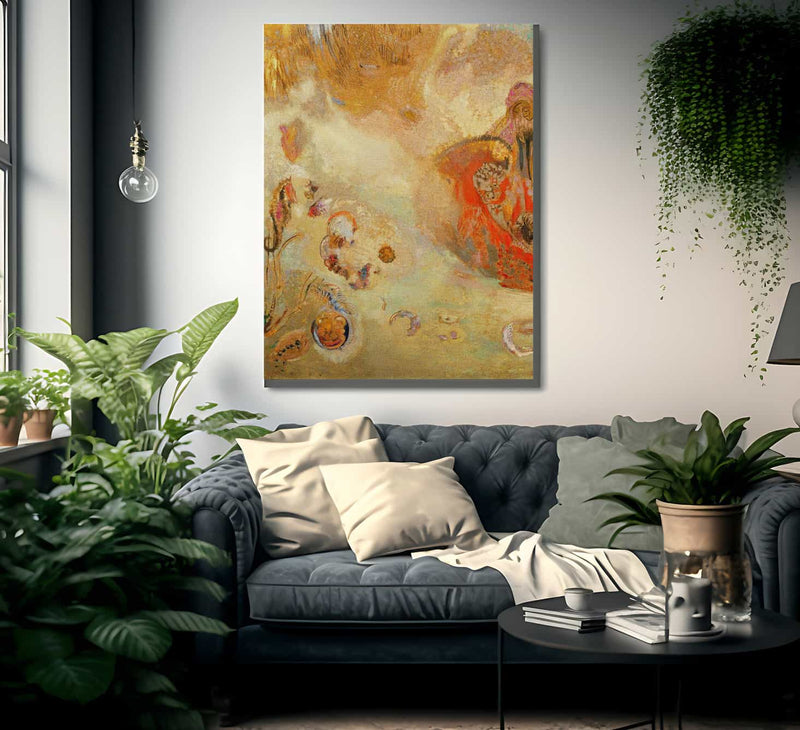 Underwater Vision By Odilon Redon Fine Art Print