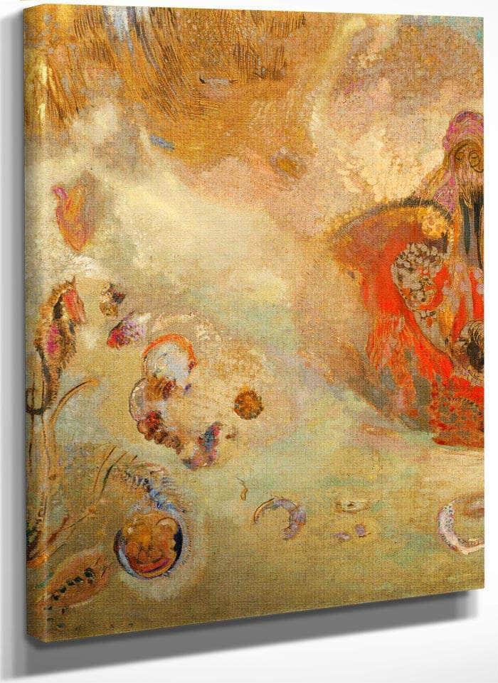 Underwater Vision By Odilon Redon Fine Art Print