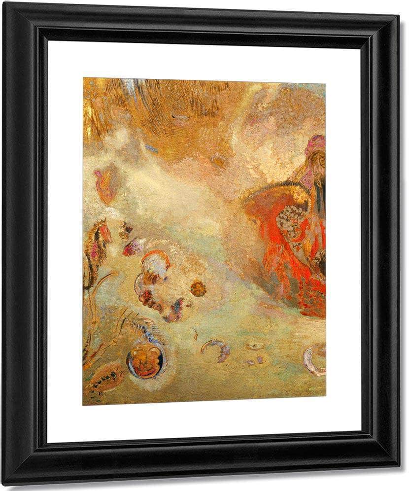 Underwater Vision By Odilon Redon Fine Art Print