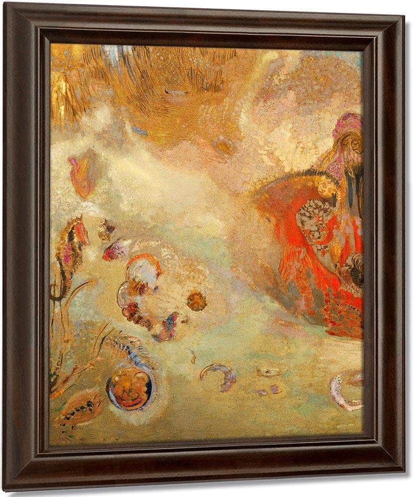 Underwater Vision By Odilon Redon Fine Art Print