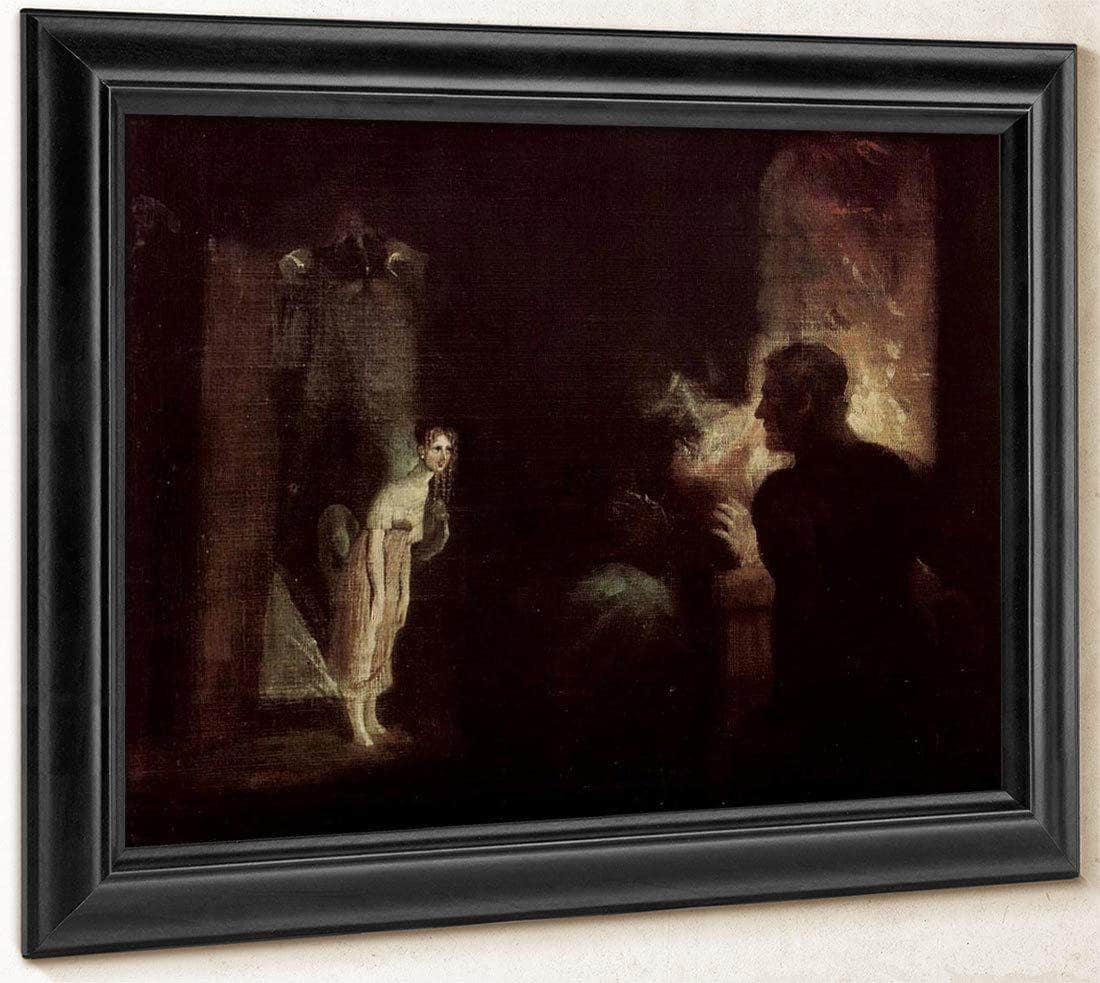 Undine Comes Into The House Of The Fisherman By Henry Fuseli Fine Art Print