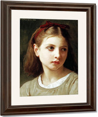 Une Petite Fille By William Adolphe Bouguereau Fine Art Print