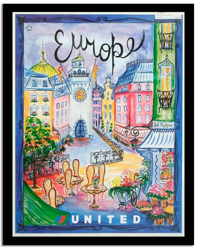 United  Vintage Poster Fine Art Print