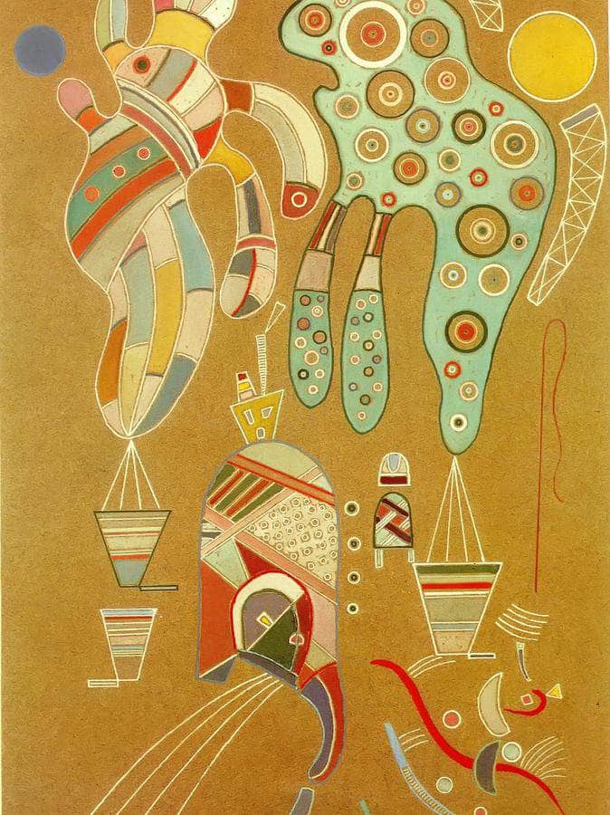 Untitle 1941 By Wassily Kandinsky Fine Art Print