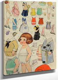 Untitled 1 By Grace G Drayton Fine Art Print