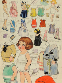 Untitled 1 By Grace G Drayton Fine Art Print