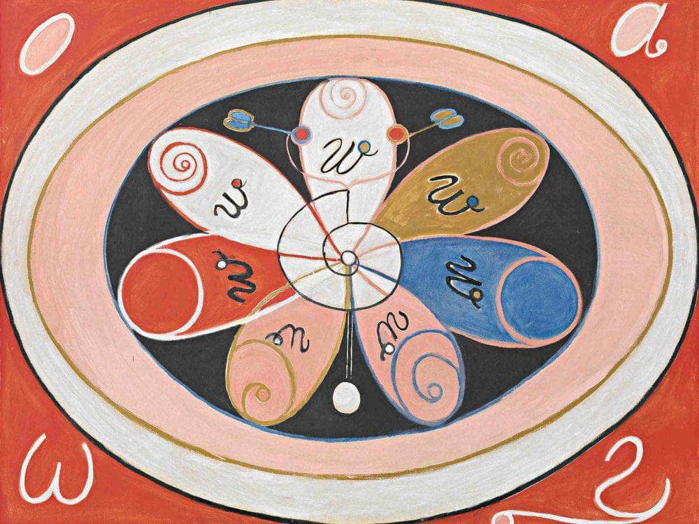 Untitled 1908 By Hilma Af Klint Fine Art Print