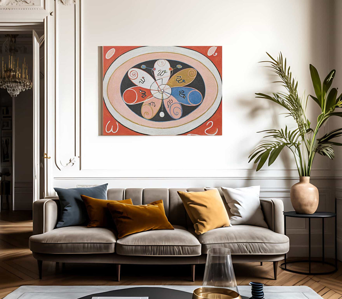 Untitled 1908 By Hilma Af Klint Fine Art Print
