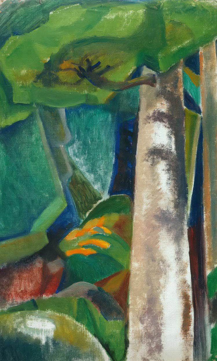 Untitled 1929 By Emily Carr Fine Art Print