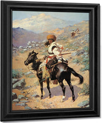 Untitled 2 By Frederic Remington Fine Art Print