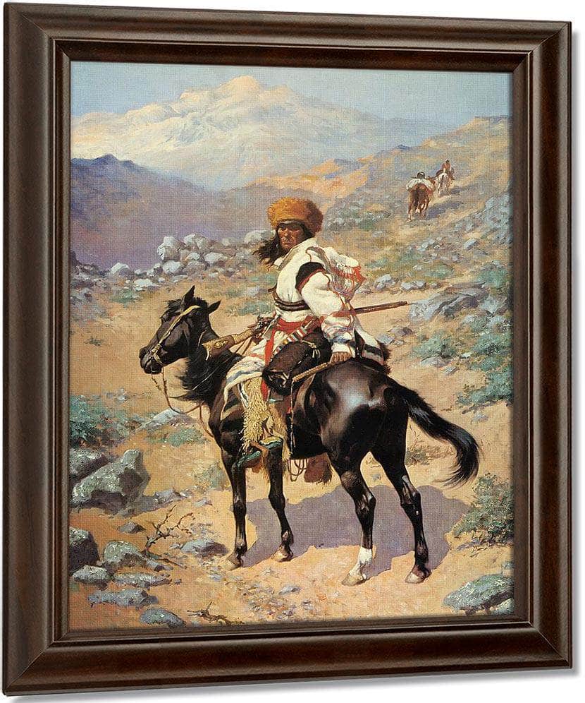 Untitled 2 By Frederic Remington Fine Art Print