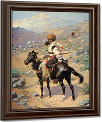 Untitled 2 By Frederic Remington Fine Art Print
