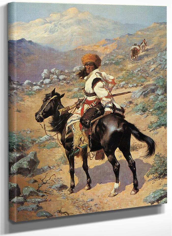 Untitled 2 By Frederic Remington Fine Art Print