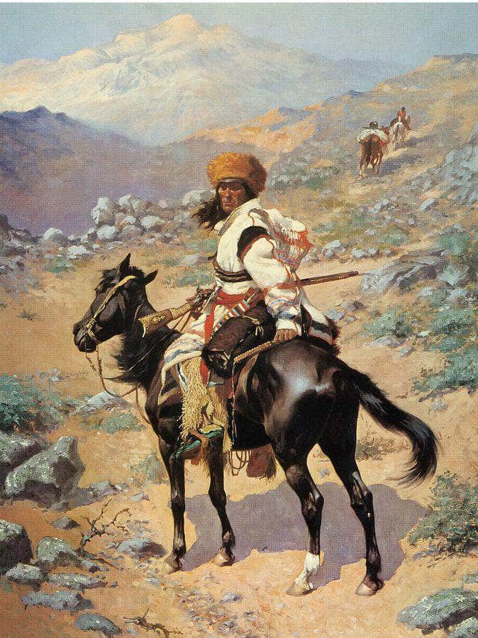 Untitled 2 By Frederic Remington Fine Art Print