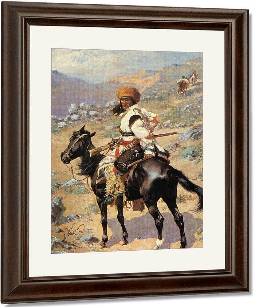 Untitled 2 By Frederic Remington Fine Art Print