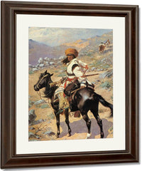 Untitled 2 By Frederic Remington Fine Art Print