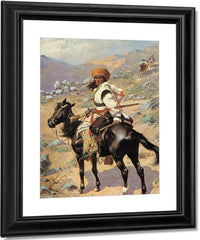 Untitled 2 By Frederic Remington Fine Art Print