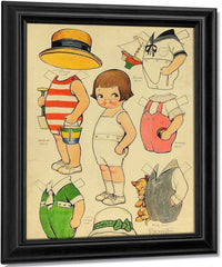 Untitled 2 By Grace G Drayton Fine Art Print