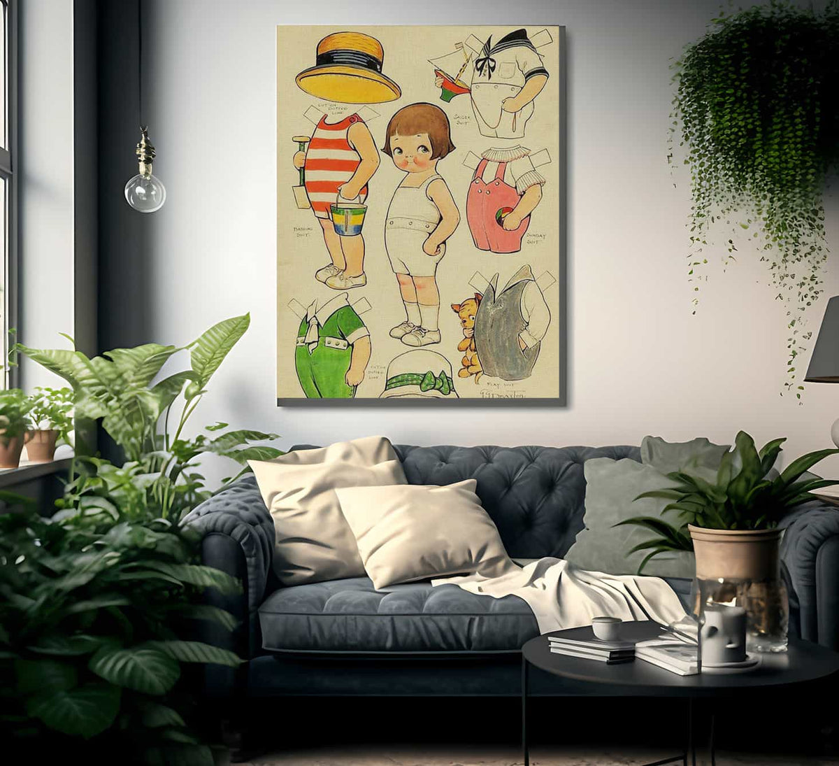 Untitled 2 By Grace G Drayton Fine Art Print