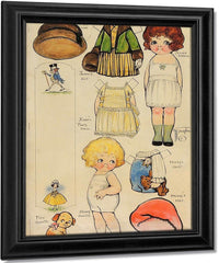 Untitled 3 By Grace G Drayton Fine Art Print