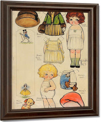 Untitled 3 By Grace G Drayton Fine Art Print